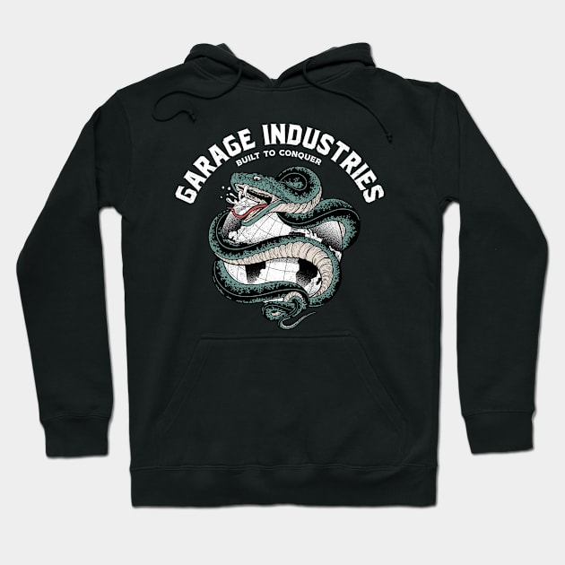 GARAGE INDUSTRIES Hoodie by KUSTOM SHOP